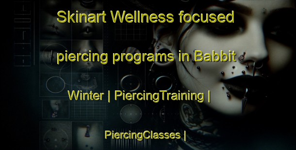 Skinart Wellness-focused piercing programs in Babbit Winter | PiercingTraining | PiercingClasses | SkinartTraining-United States
